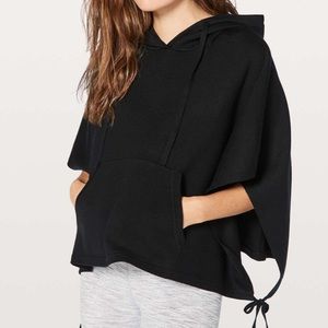 Lululemon All in a Day Hooded Poncho Black
